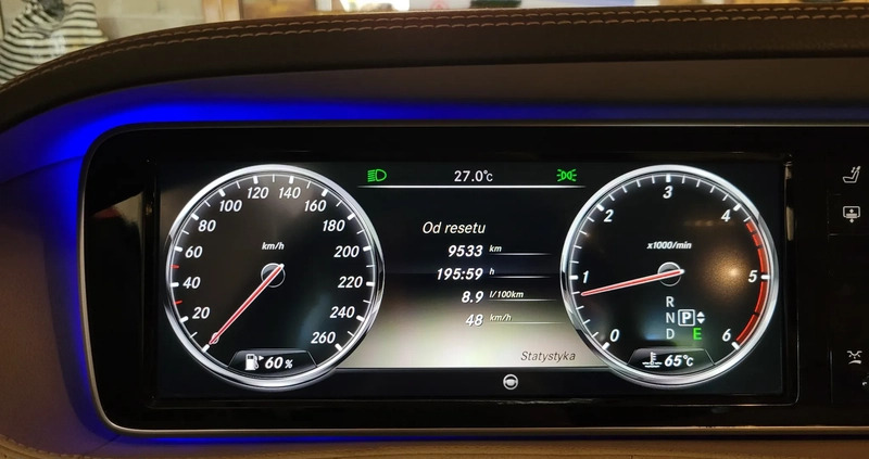 Mercedes-Benz Klasa S cena 118800 przebieg: 294000, rok produkcji 2013 z Kobyłka małe 326